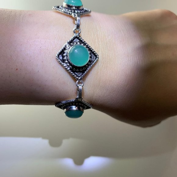 Chalcedony Bracelet(sold) - Picture 3 of 3